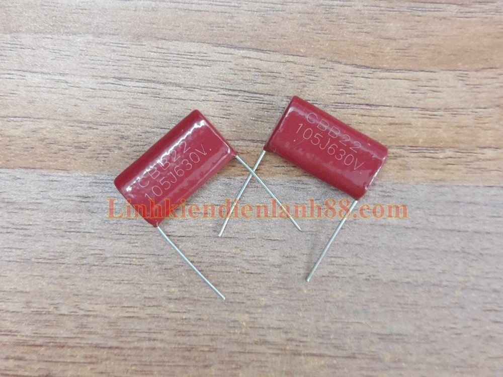 (5c) Tụ CBB22 105J 630V 1UF Mới.