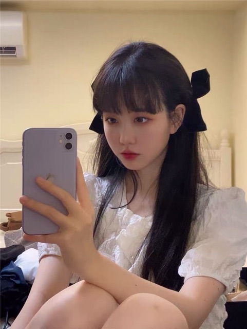 Nơ kẹp tóc Jisoo BLACKPINK