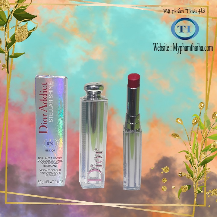 [HCM]Son dior addict stellar shine 976 Be Dior Màu hồng đậm