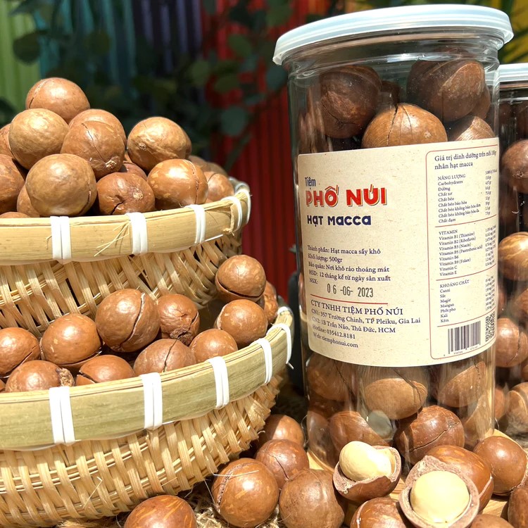 Cracked Macadamia Nuts - Mountain Street Shop [Super Tet Sale]