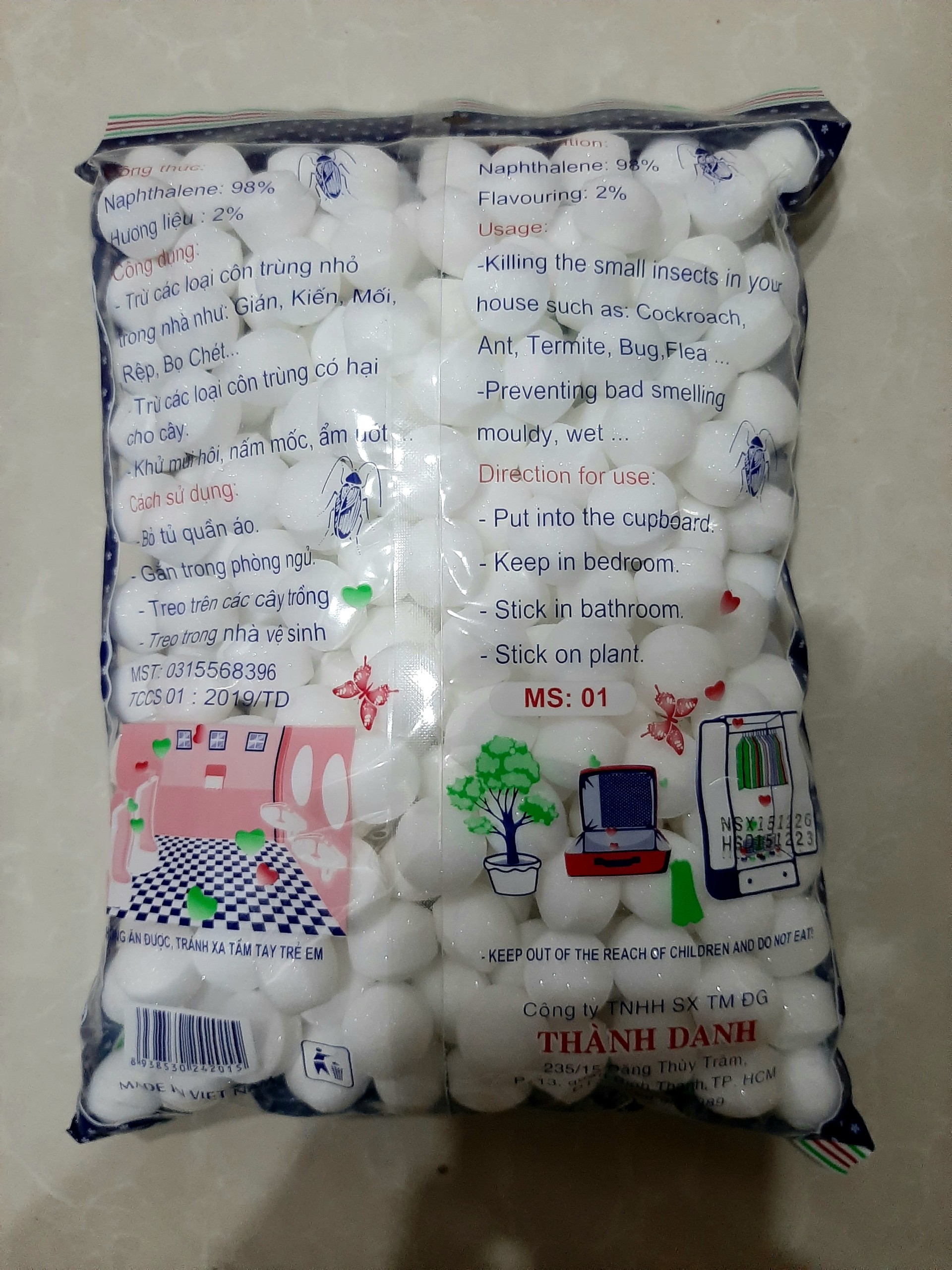 LONG NÃO KHỬ MÙI DALONA 1KG