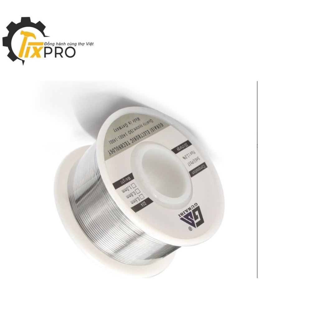 Thiếc hàn 50g Sn60/40 nhẹ lửa, bám thiếc tốt - Fixpro