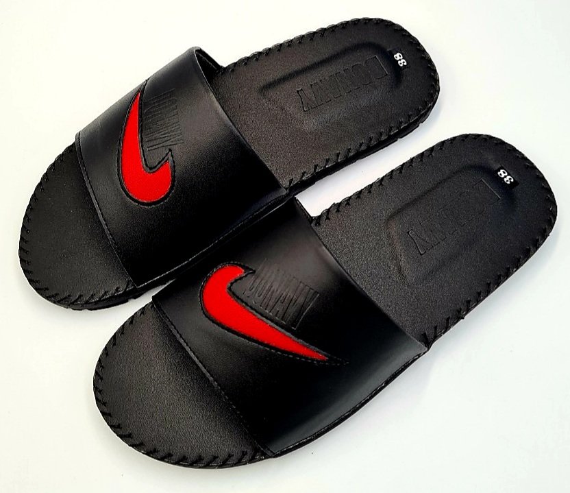 [HCM]DÉP NAM QUAI NGANG DA BÒ THẬT 100% ( CÓ SIZE 44-45 )