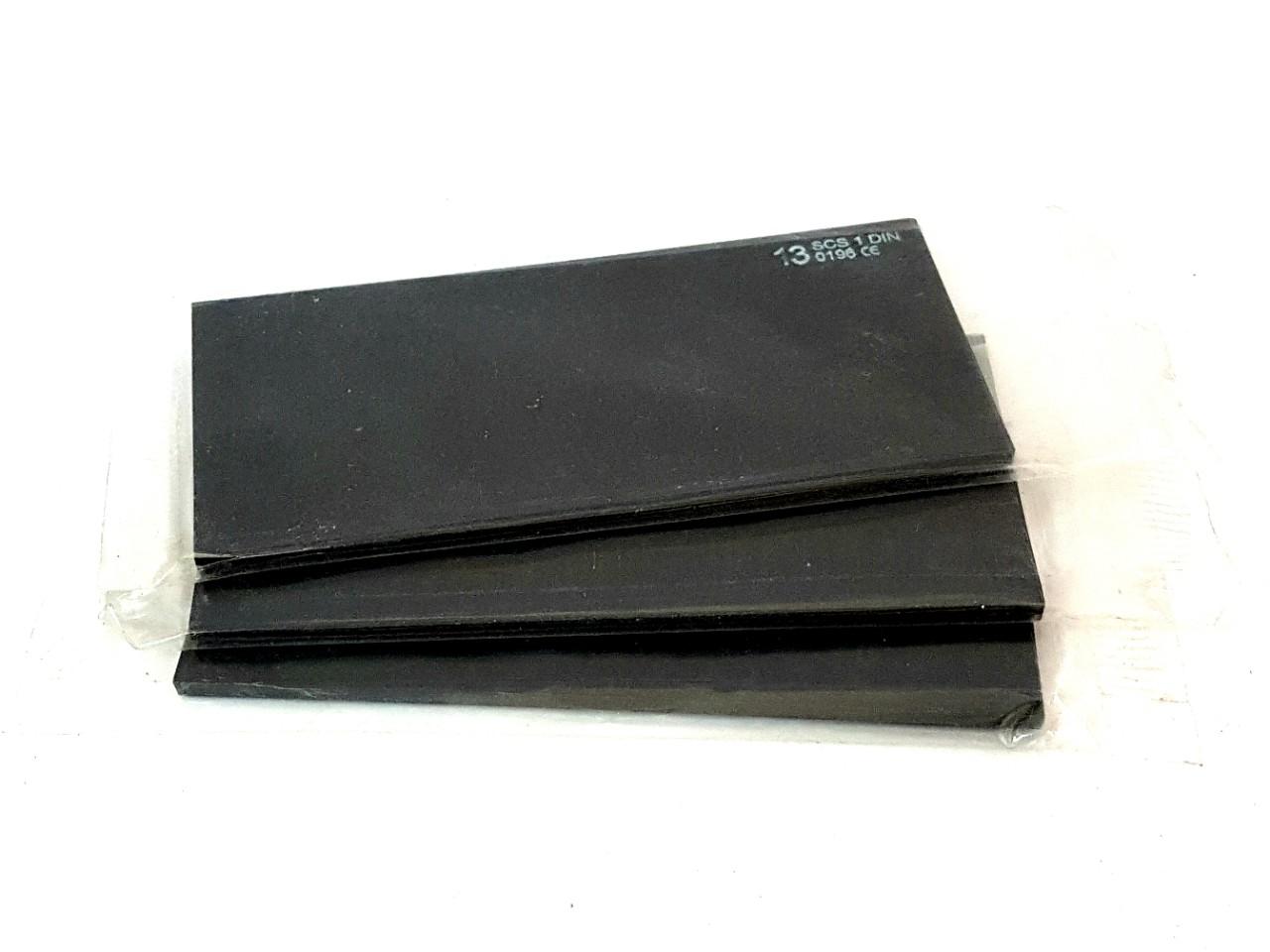 Bộ 3 Miếng kính hàn đen SCS CH Séc độ 13(Đen)