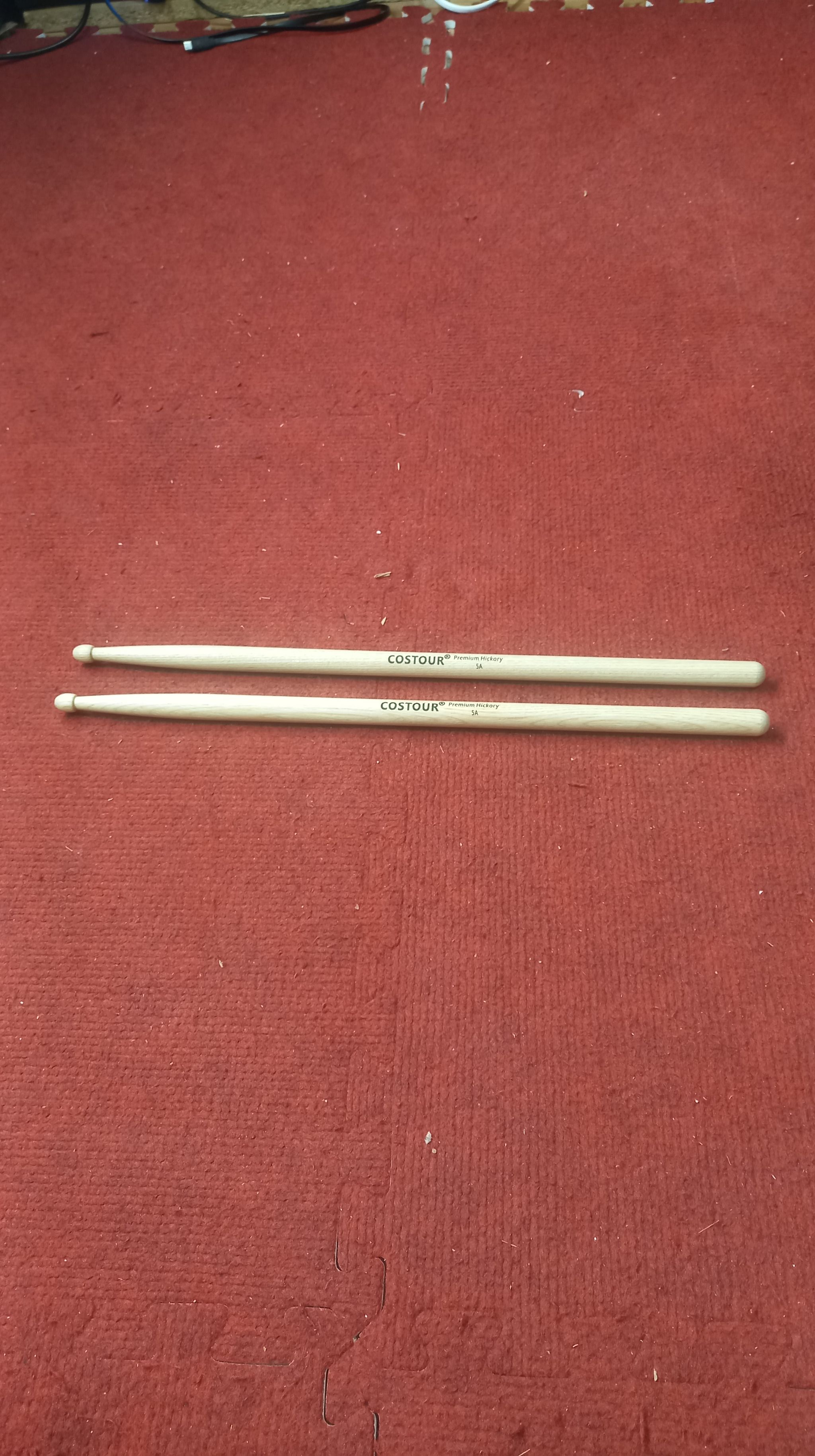 Dùi trống Gỗ PREMIUM Hickory 5A – Gỗ Mỹ