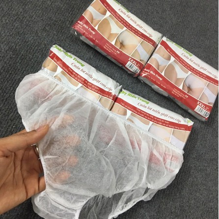Combo 10 quần lót giấy dùng 1 lần
