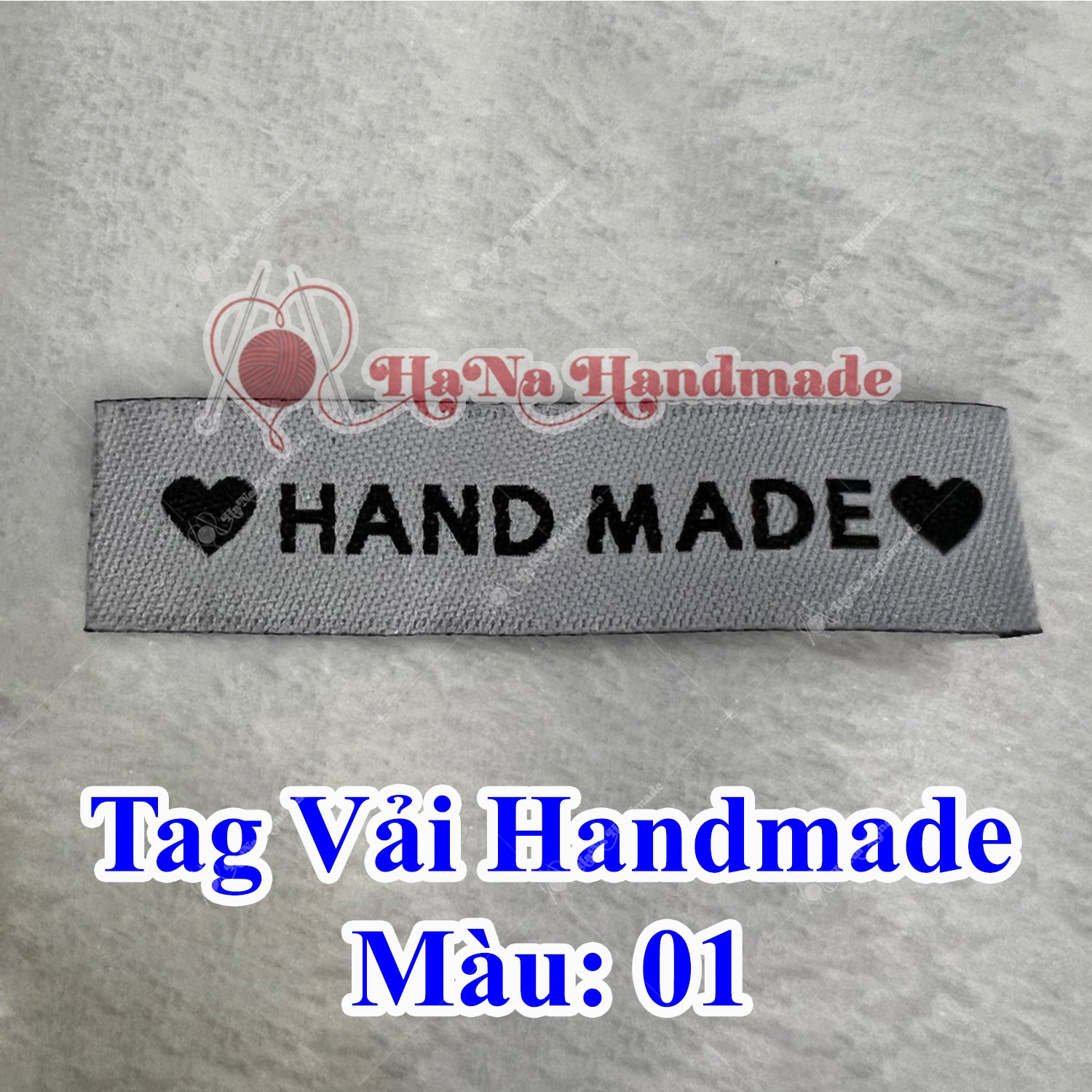 Tag vải handmade 6k/ 2 cái