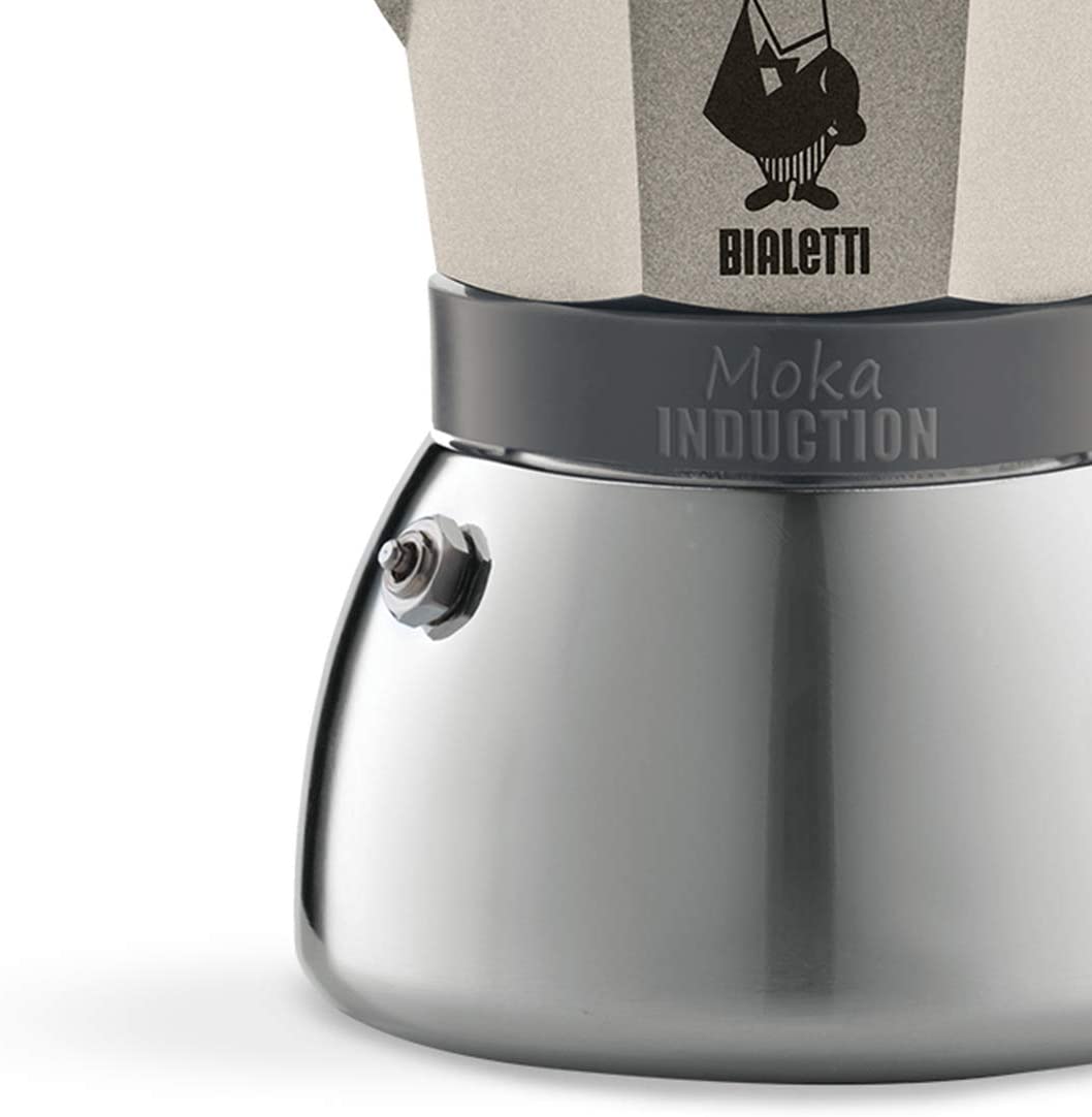 ấm nấu cà phê bialetti moka pot induction 3 cup
