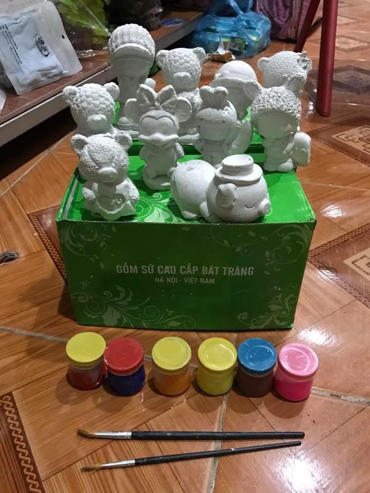 BỘ TÔ 10 TƯỢNG THẠCH CAO