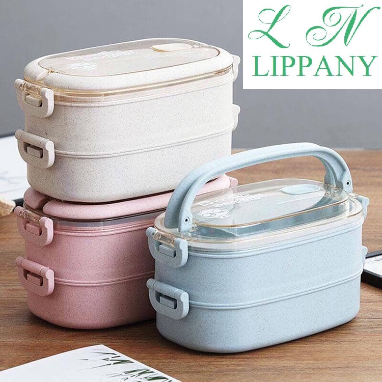 Box office lunch-box rice barley Korean 2 floor