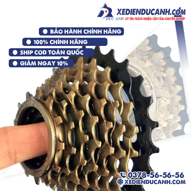 [HÀNG CÓ SẴN - LÍP XE ĐẠP] Líp vặn 8 tầng xe đạp thể thao Sunrun