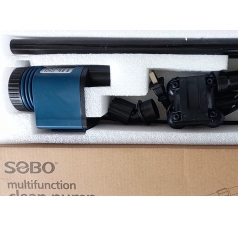 Máy hút cặn phân vệ sinh đáy hồ cá sobo bo - 028 công suất 28w