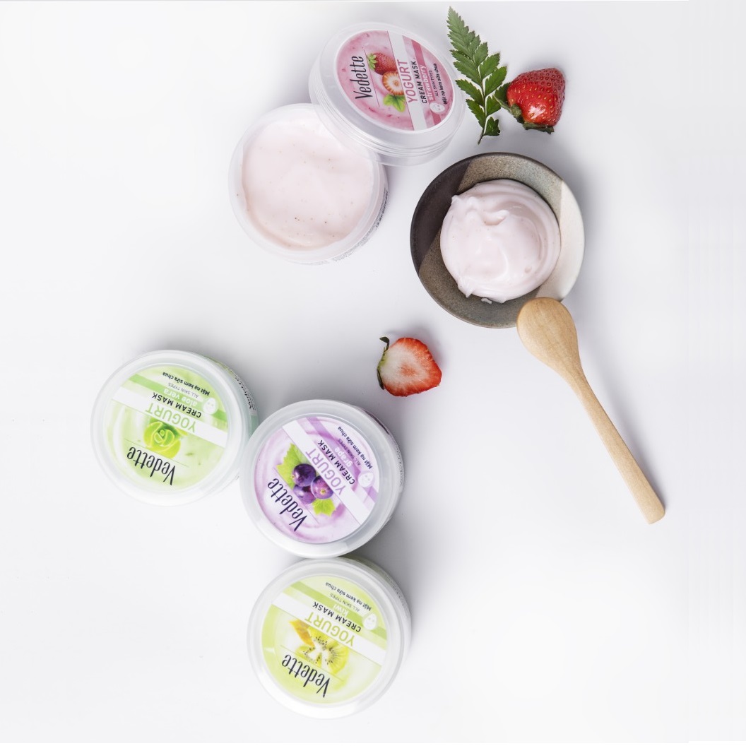 Mặt nạ kem sữa chua Vedette Nha Đam 120mL