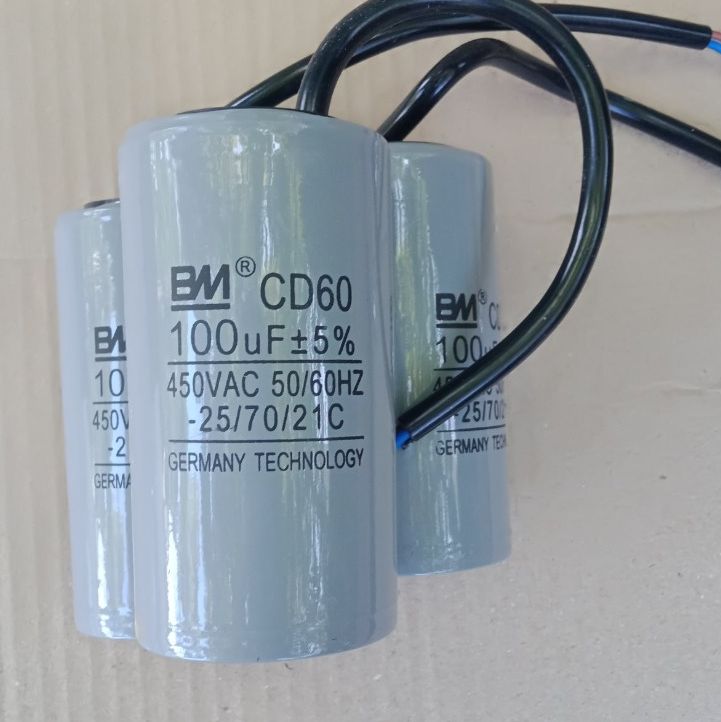 Tụ điện khởi động động cơ xoay chiều 100uF
