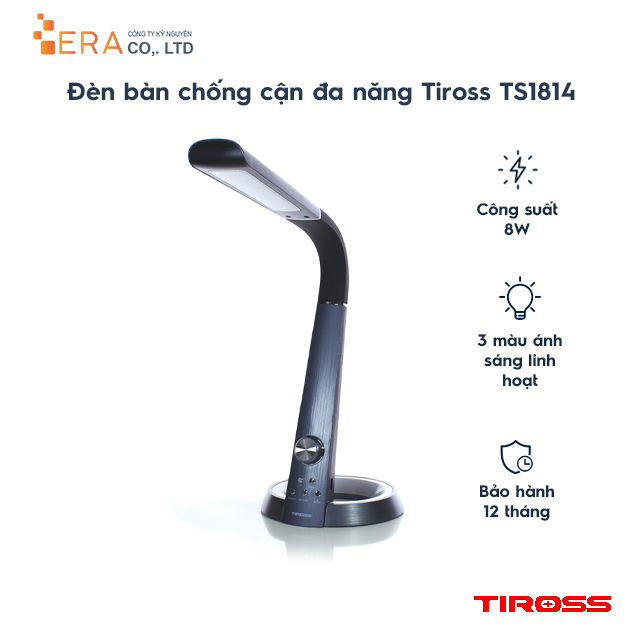Đèn bàn Led cảm ứng Tiross TS1814
