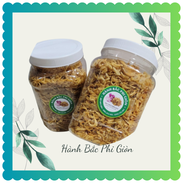 Hành Bắc Phi Khô - Giòn Thơm - Sạch - Không Bột - 1Kg
