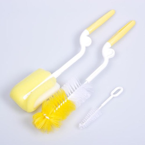 Bộ cọ rửa cốc, bình sữa 4 chi tiết - Bộ cọ rửa cốc, bình sữa