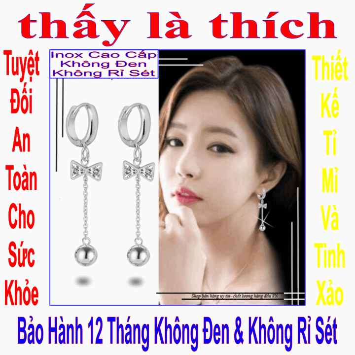 Bông tai ngọc trai dáng dài bông tai ngọc trai đẹp bông tai ngọc trai giá rẻ