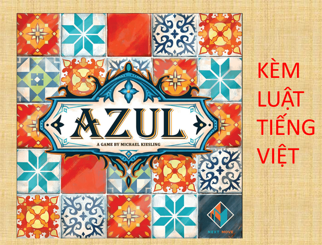 [HCM]TRÒ CHƠI BOARD GAME AZUL TIẾNG ANH