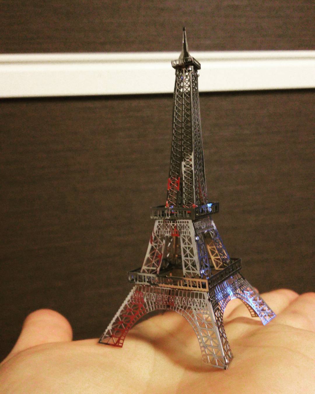 Mô Hình 3D Kim Loại Lắp Ráp Tháp Eiffel [Chưa Lắp]
