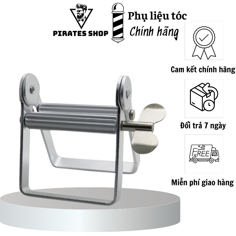 Kẹp vặn thuốc nhuộm vặn kem đánh răng inox