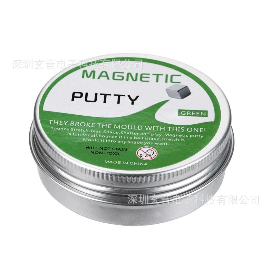 Đồ chơi đất sét từ tính - Đất sét biết suy nghĩ- Slime nam châm Thinking putty