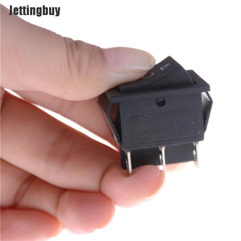 Jettingbuy 2PCS 6 Pins On-Off-On Rocker Switch Momentary Rocker Switch