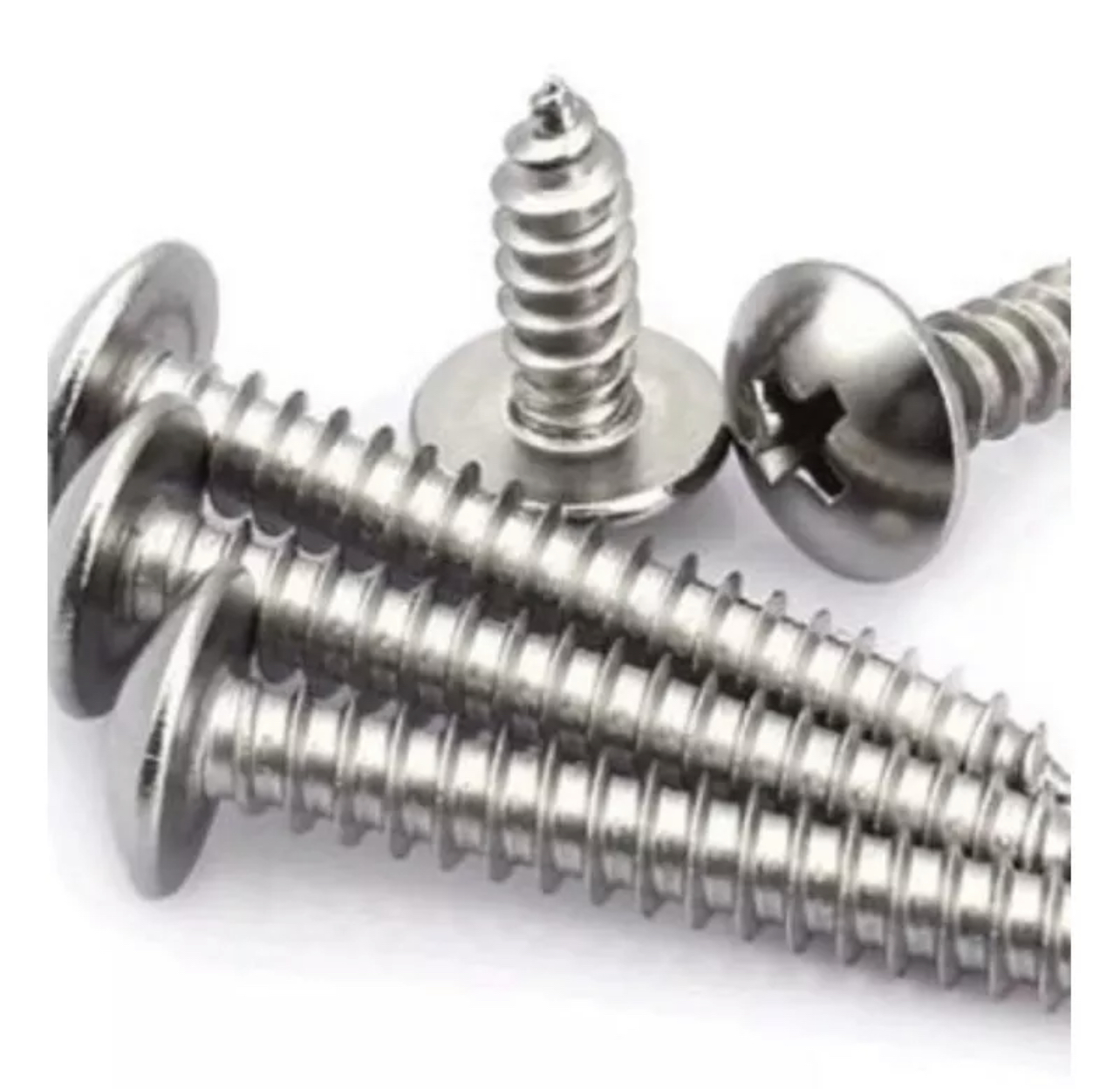 Combo 100 ốc vít đầu dù bake M4 M5 inox 304 1cm (1 phân)