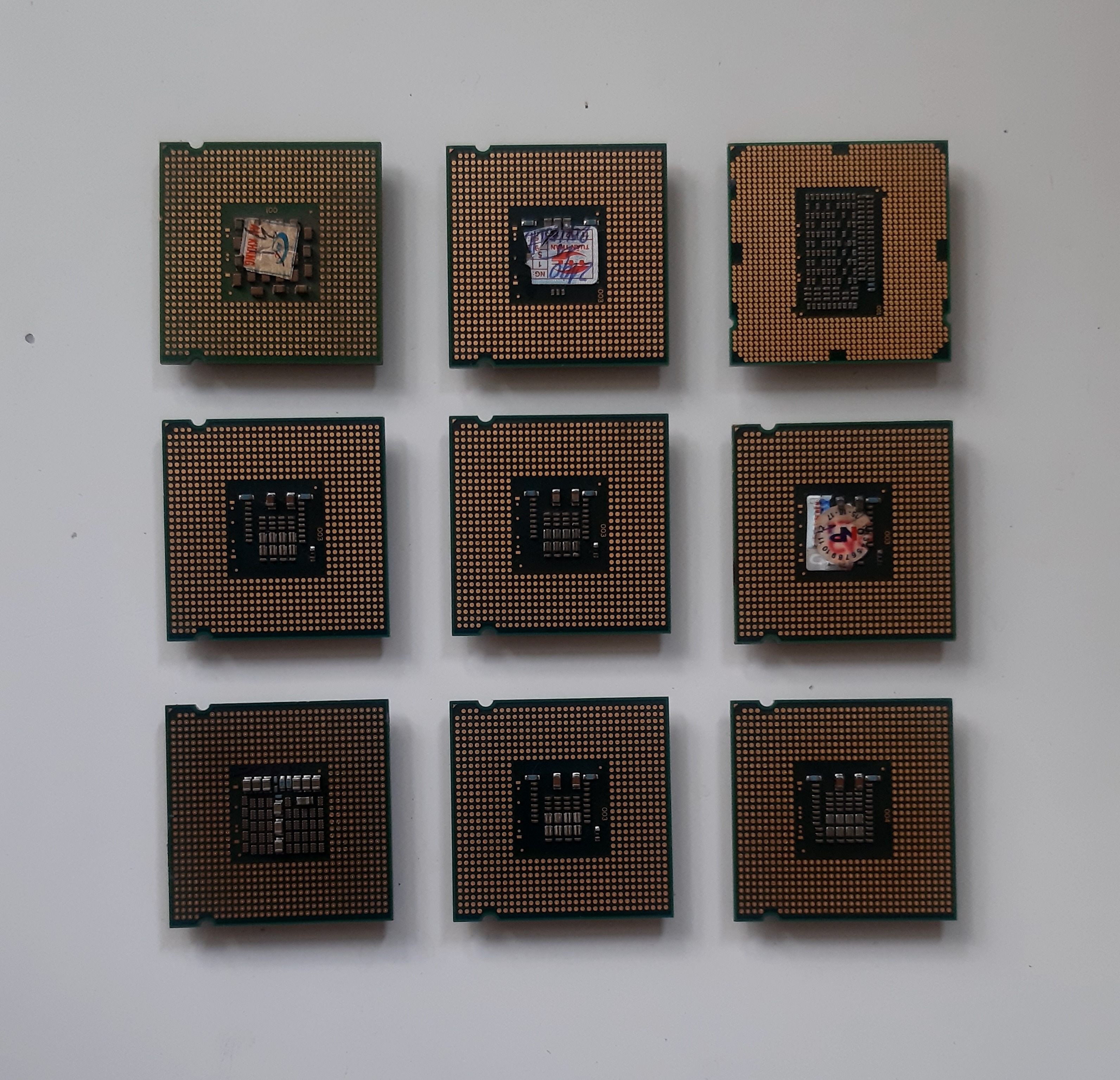 Chíp CPU Core 2 Dou E7200, 7300,7400,6600 dùng cho máy tính bàn PC