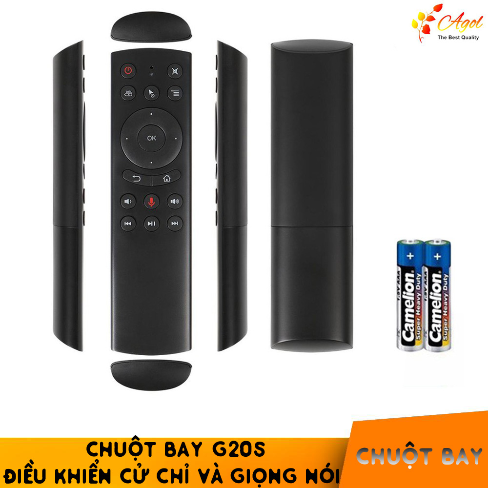 [HCM]chuột bay tìm kiếm giọng nói Remote Mouse Air g20s có pin điều khiển cử chỉ thông minh có học lệnh