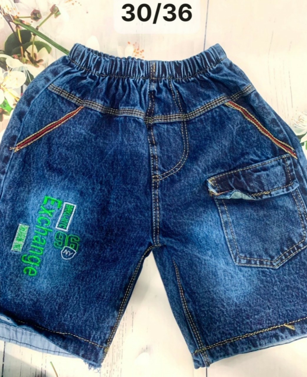 Cool Ripped Denim Shorts for Boys Weighing 10-22kg