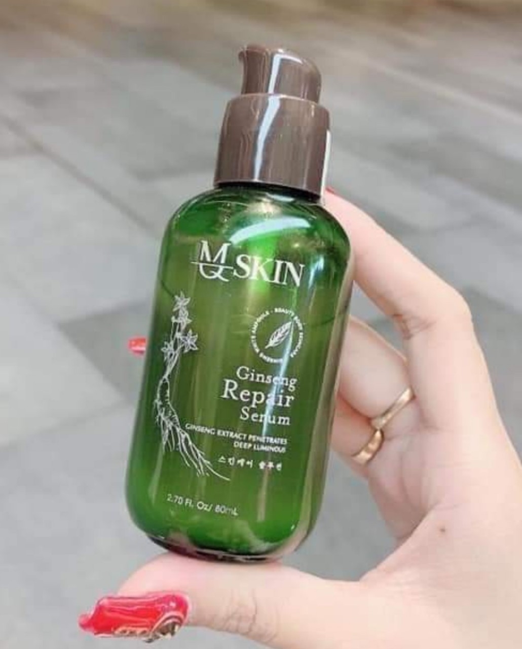 Nhân Sâm Thay Da MQ SKIN 80ml