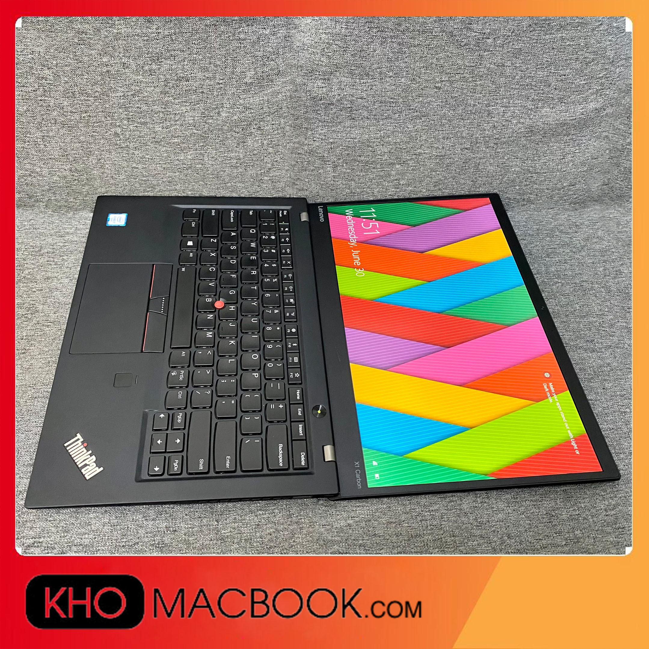 Laptop Lenovo ThinkPad X1 Carbon Gen 5 i7-7600U RAM 16GB SSD 256GB 14' FHD/QHD 2K[ bảo hành 3 - 12 tháng ]