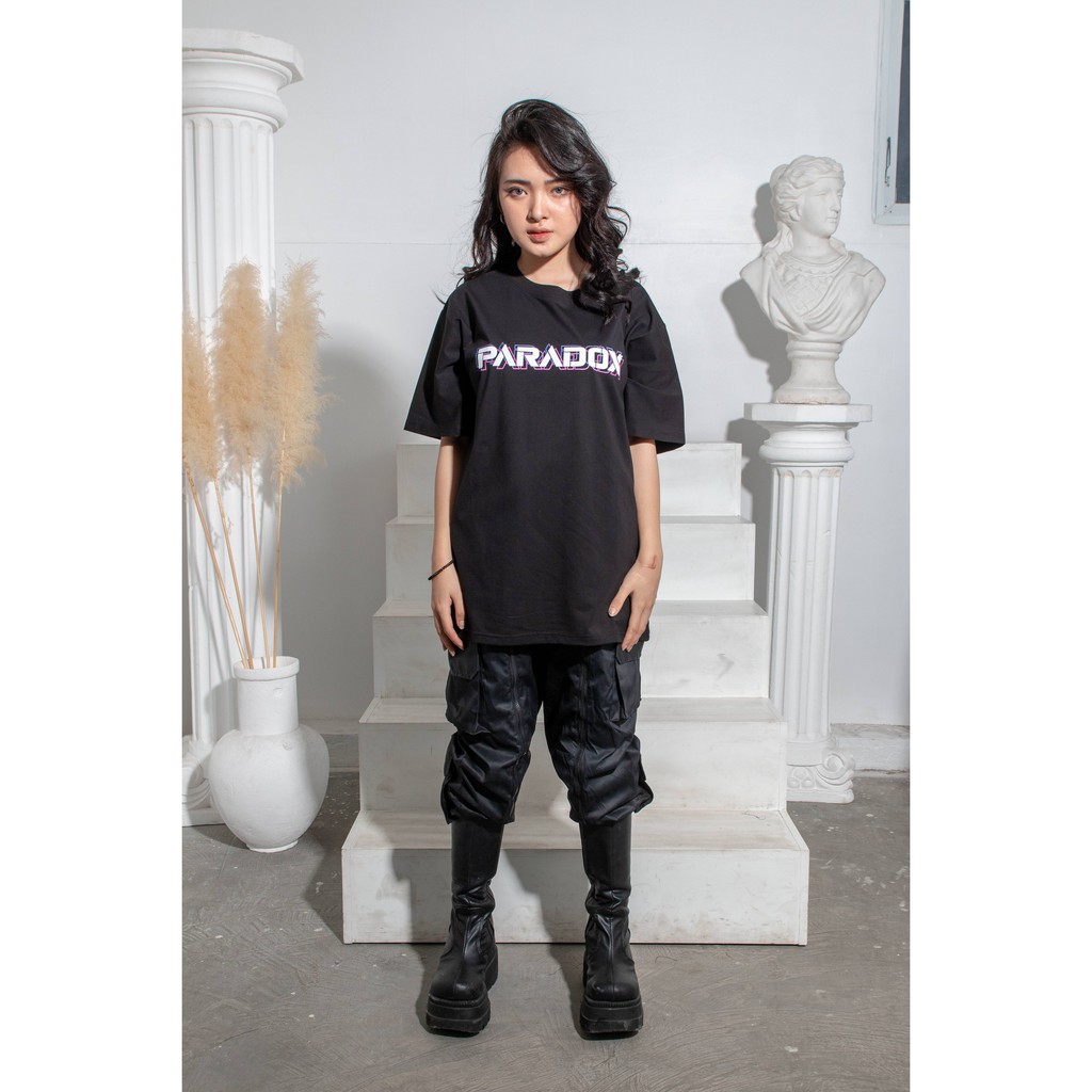 [Mã MABRS946 giảm 10% đơn 99k] áo thun Paradox THE RHINOCEROS TEE (Black)
