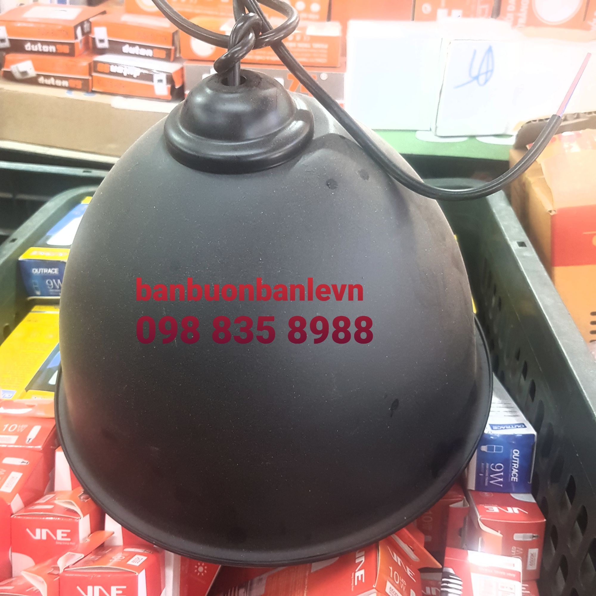 Chao đèn thả trang trí inox   D250