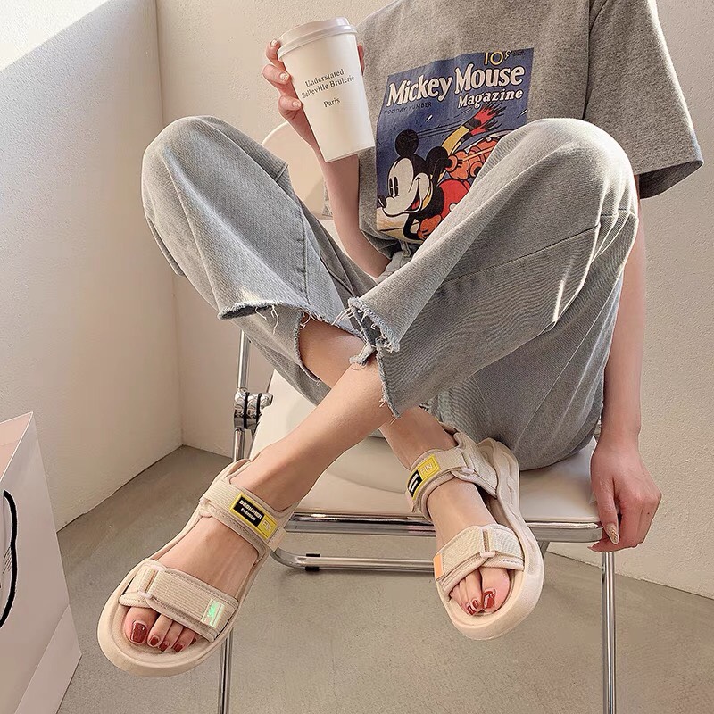 SANDAL NỮ CHỮ FIN 3 MÀU