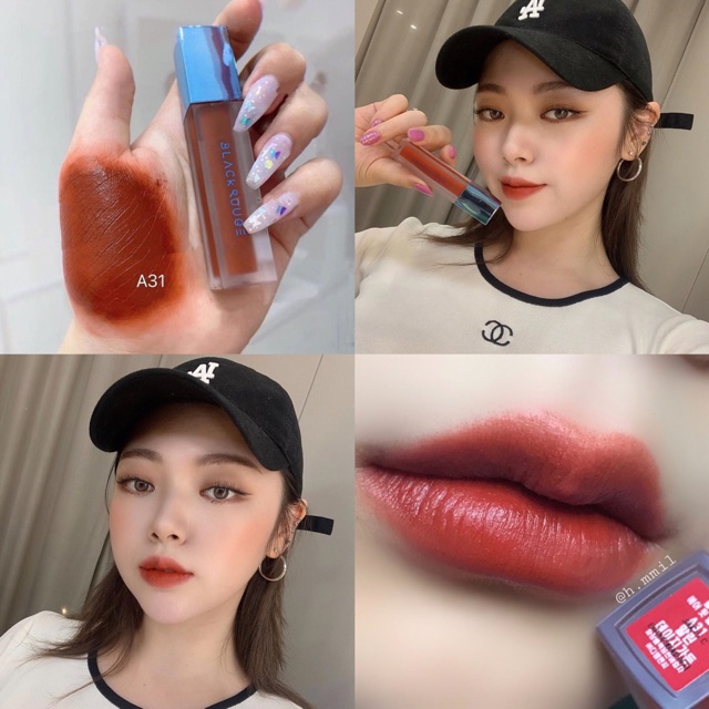 SON KEM BLACK ROUGE  A31 ĐỎ NÂU
