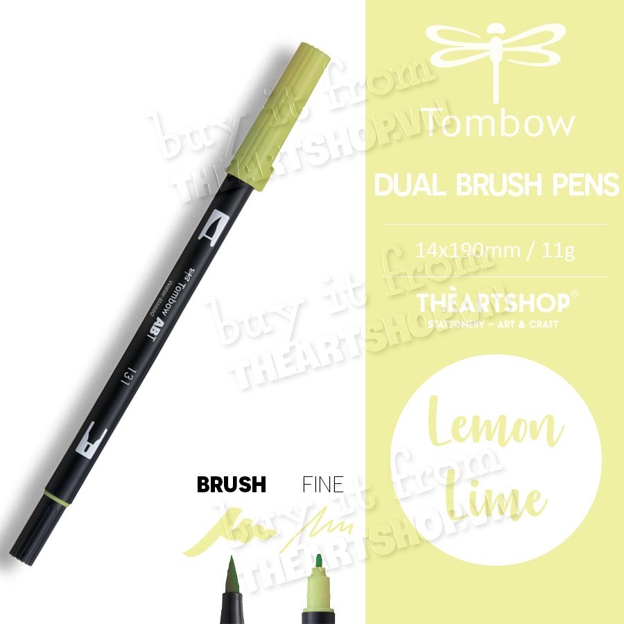 [THEARTSHOP] Bút cọ TOMBOW ABT dual brush pens - 12 tone màu mới 2020