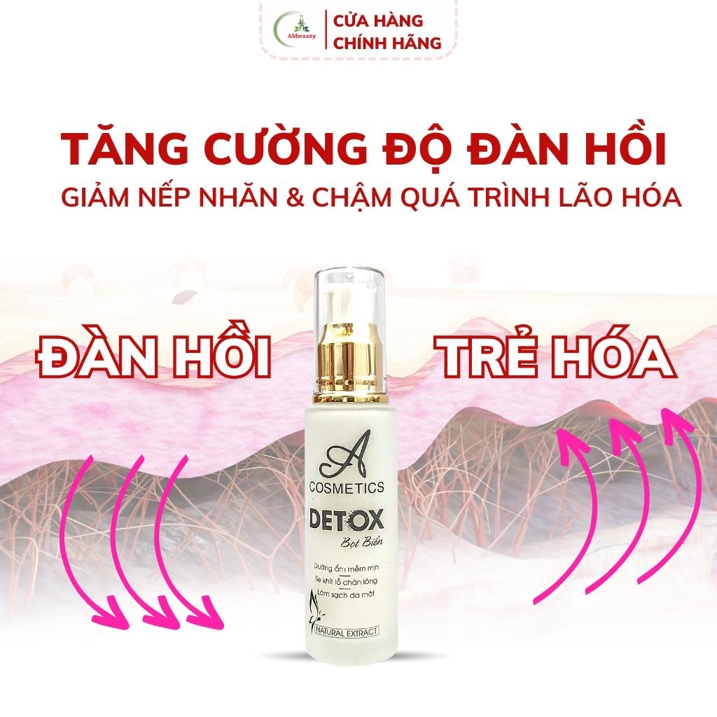 Mặt nạ thải độc Mềm a cosmetics, detox bọt biển 50g