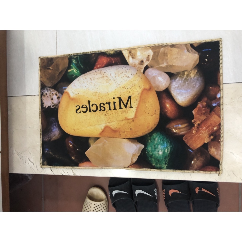 Thảm Lau Chân 3D Kích Thước 40 X 60Cm