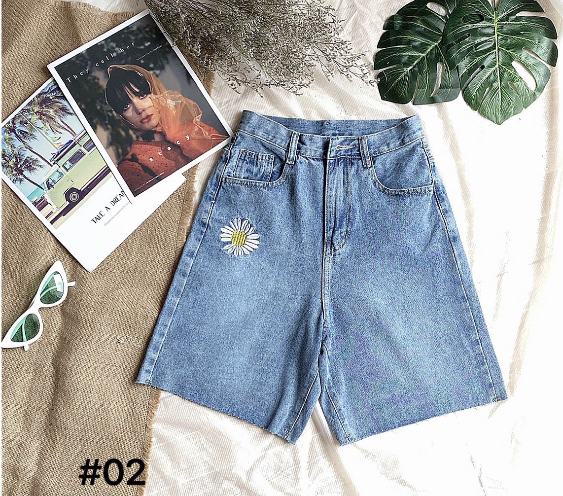 👖Quần short ngố jean nữ, Hàng vnxk🕳có size lớn
