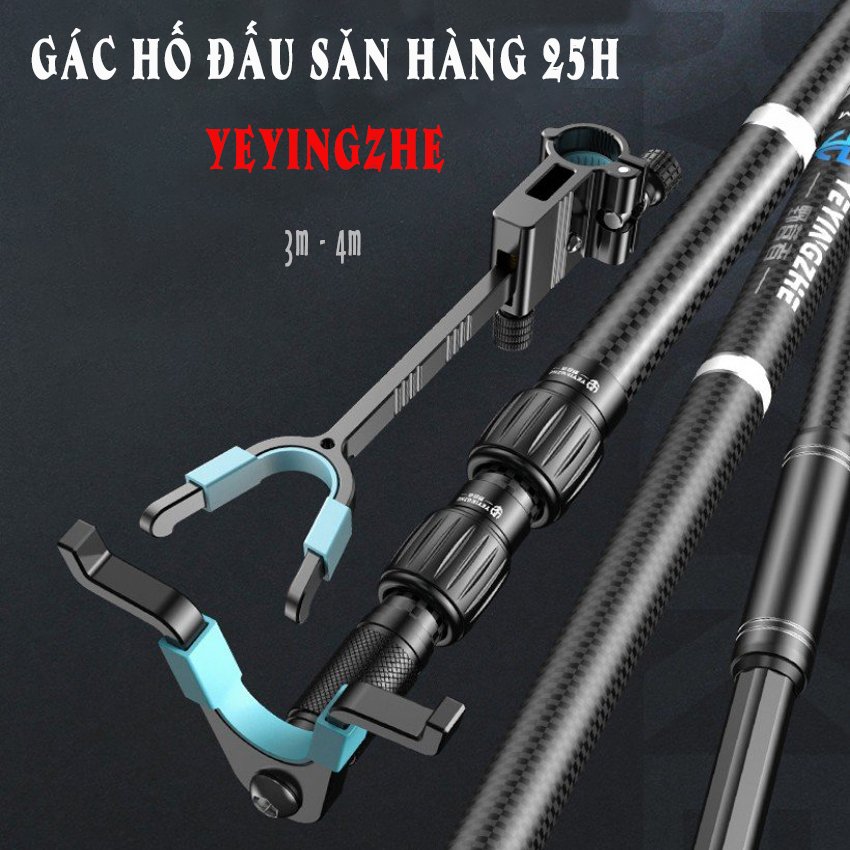 Gác cần hố đấu săn hàng yeyingzhe độ cứng 25h gác cần câu siêu cấp
