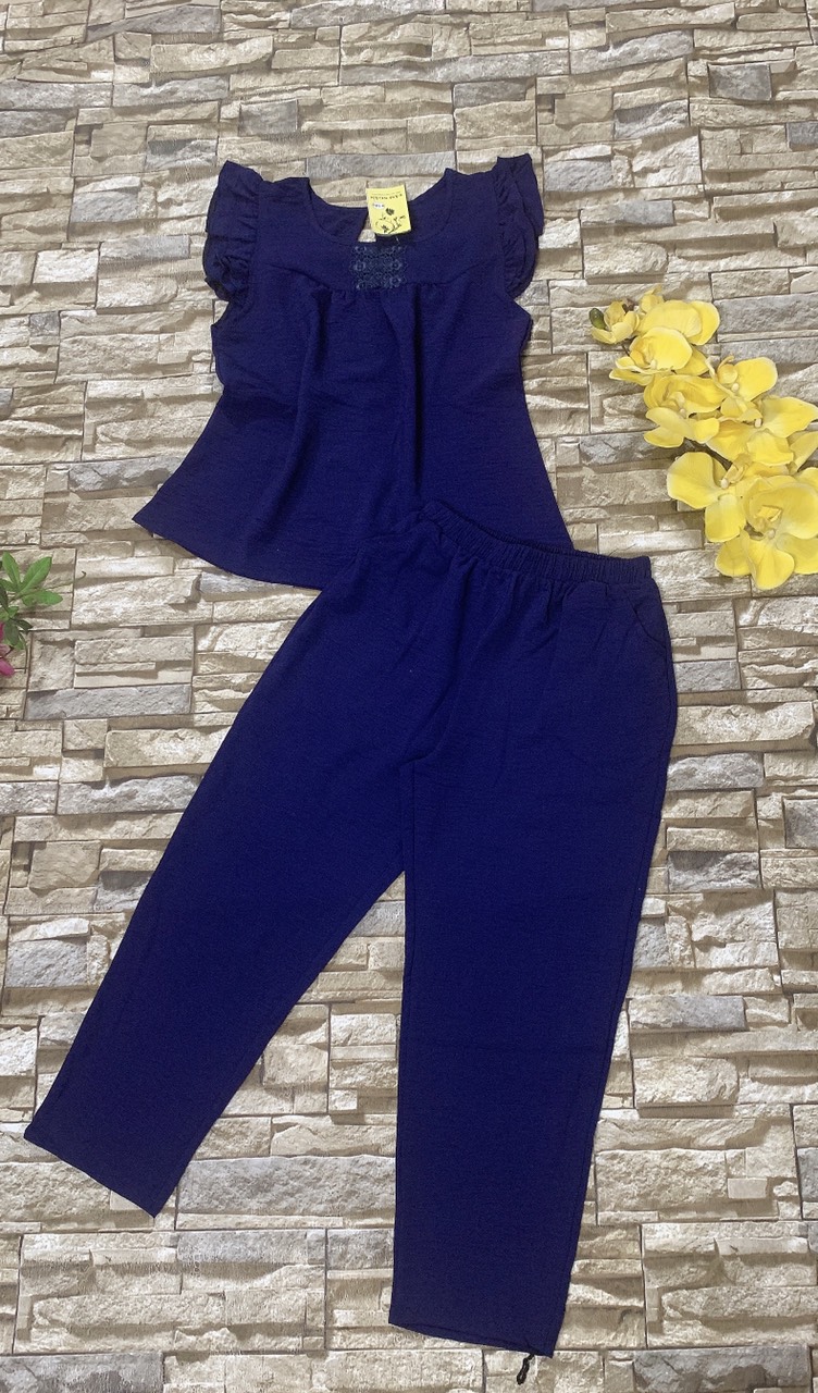 [HCM]bộ 9 tấc vải đũi ku phong shop