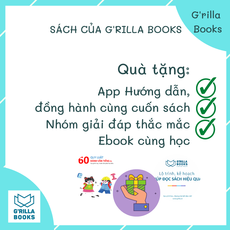 Sách tiếng Anh GRILLA - Bình dân học vụ tập 1 & 2