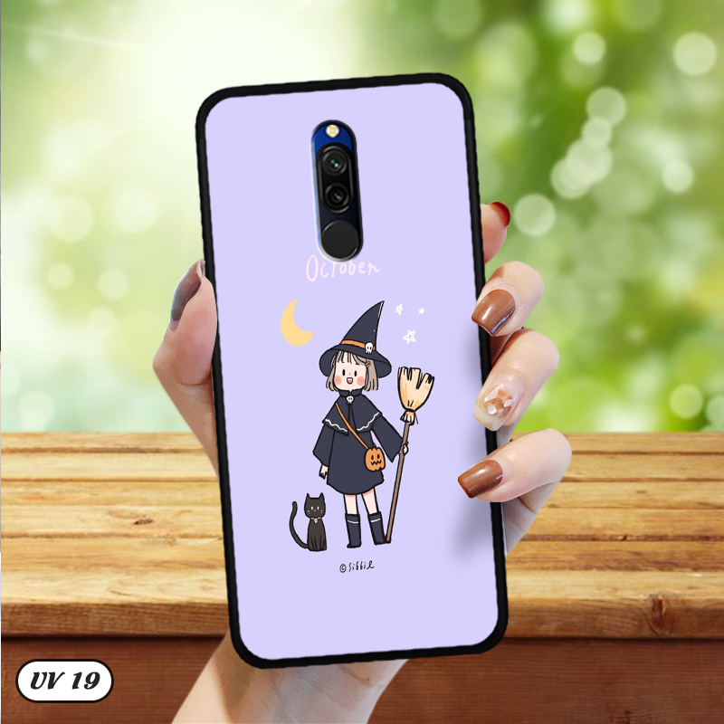 Ốp Xiaomi Redmi 8 lưng nhám -ngộ nghĩnh