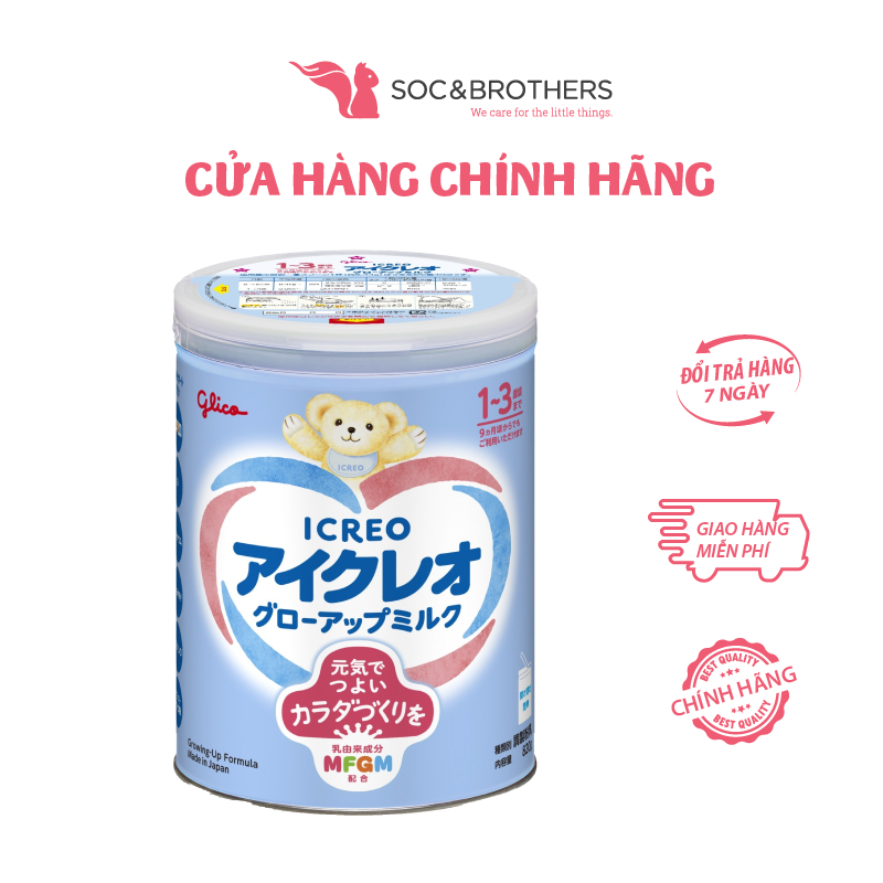 Sữa Công Thức Glico Icreo Số 1 (820G/Hộp)