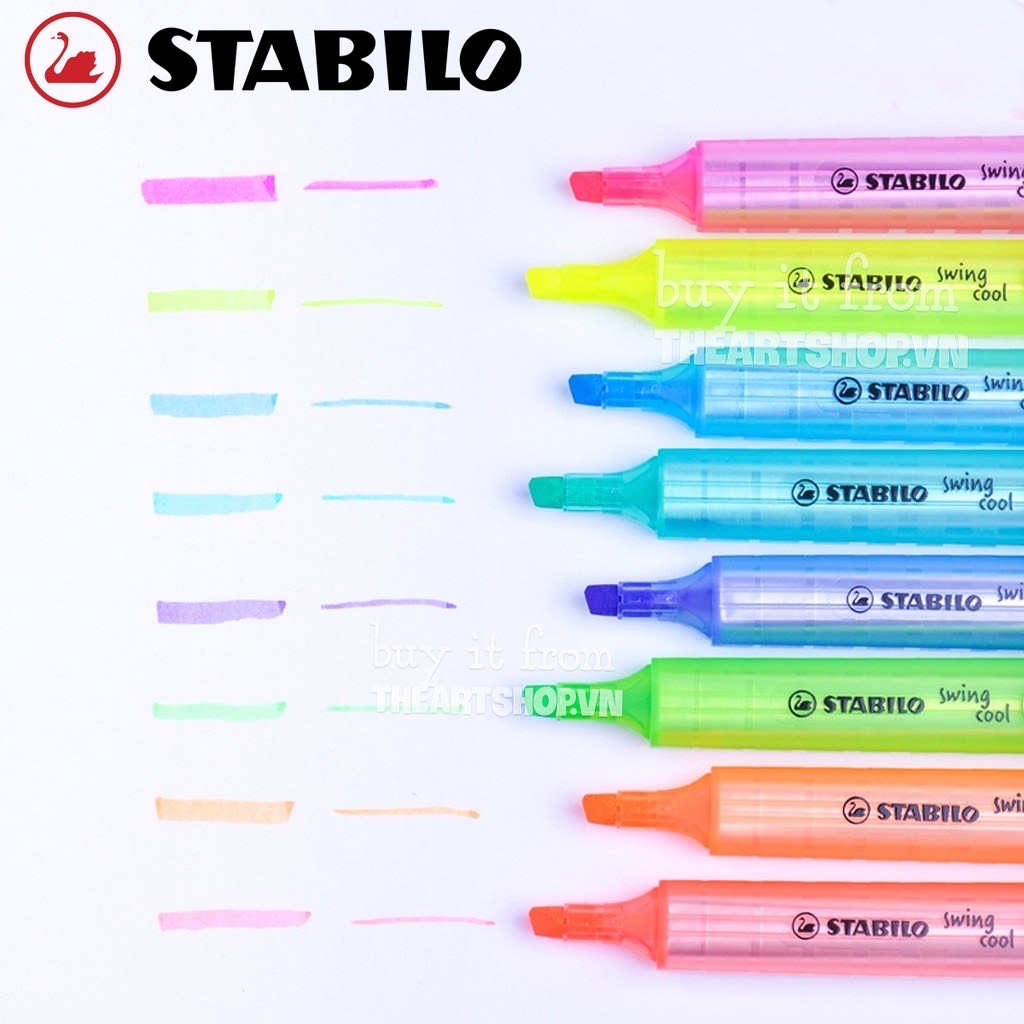 Bút dạ quang stabilo swing cool hl275