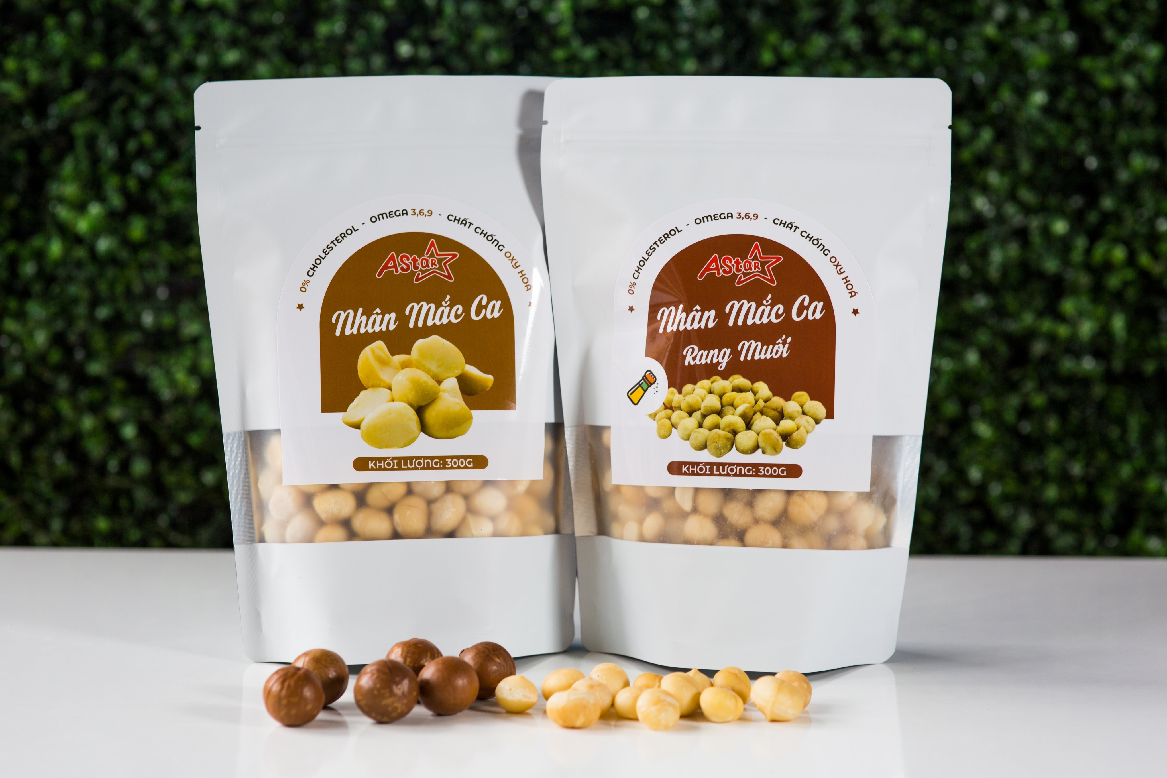 Nhân Mắc Ca ÚC rang muối -Túi 300gr