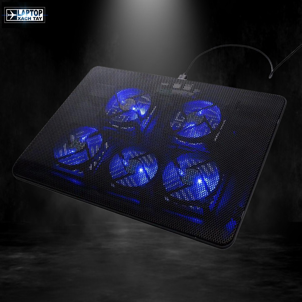 [HCM]Đế tản nhiệt laptop CoolPad V4/V5 4 fan
