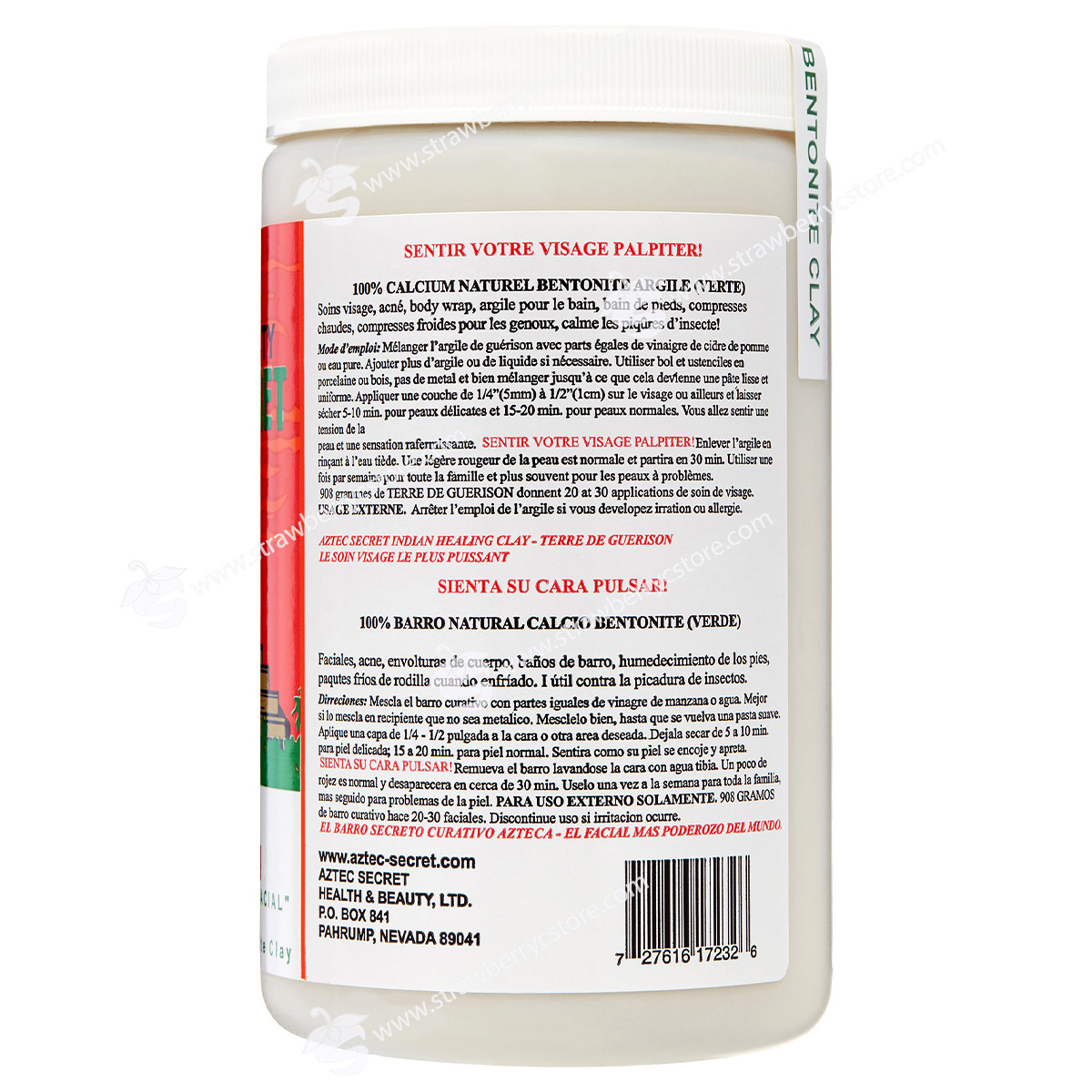 Bột Đất Sét Đắp Mặt Nạ Aztec Secret Indian Healing Clay